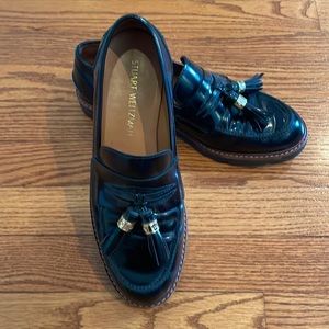 Stuart Weitzman Mila Patent Leather Loafer